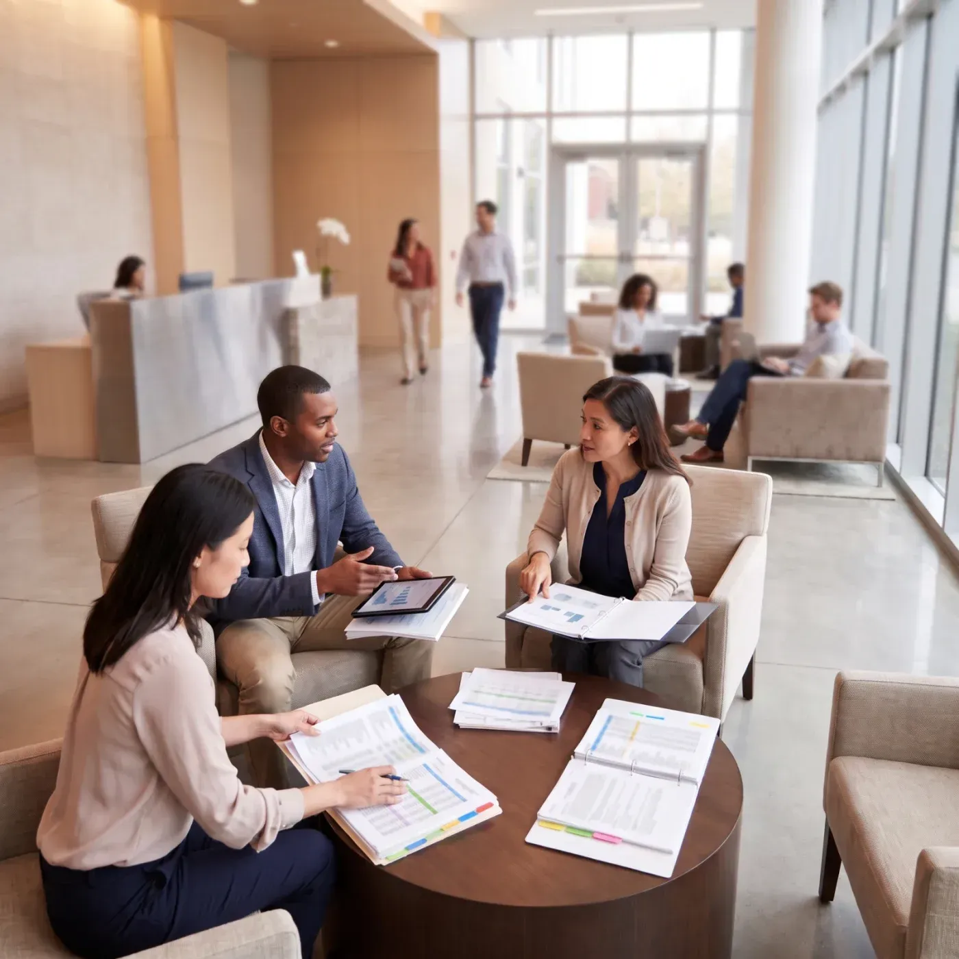 Finance engagement model