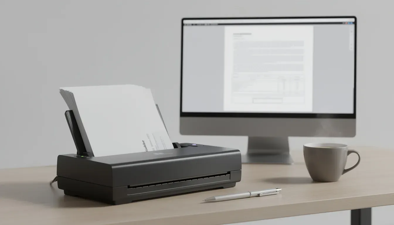 incoming vendor invoices being scanned for coding
