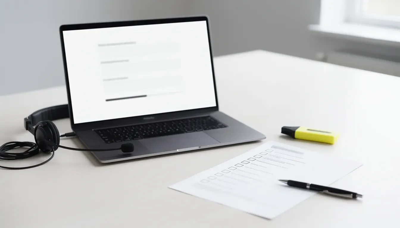 specialist working a prior authorization checklist for a US practice